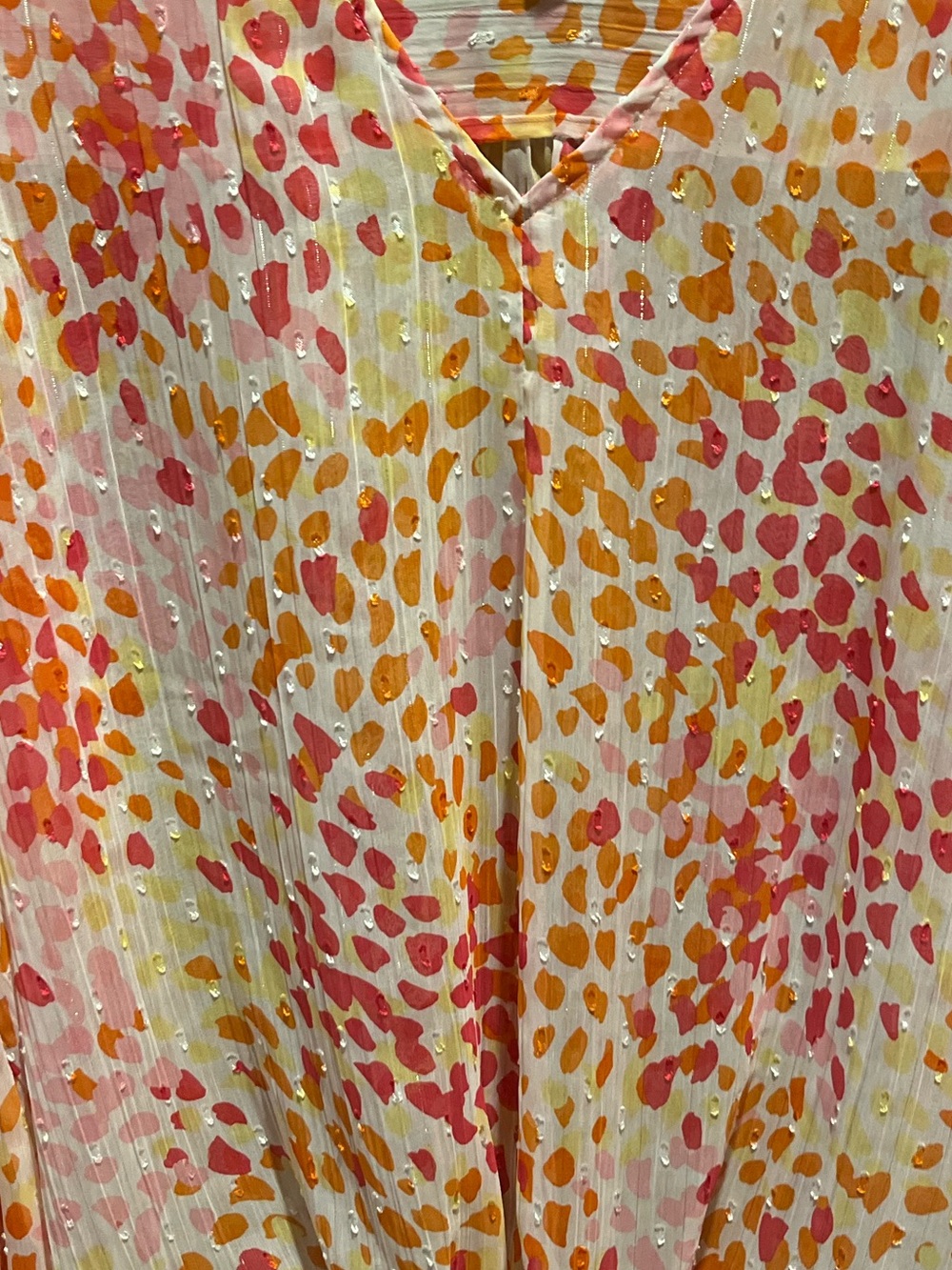 34. WOMENS CHICO’S 2/L DETAIL TOP - Picture 3 of 5